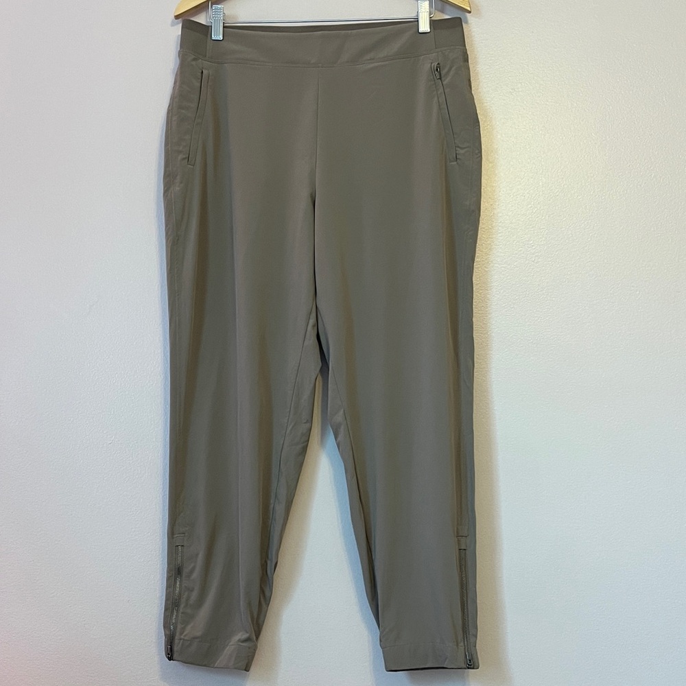 Athleta Taupe Ankle Pants - Picture 4 of 14